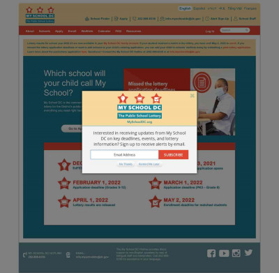 Enroll | My School DC Enroll | My School DC