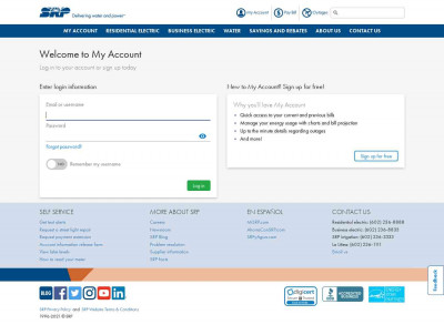 Make a payment - SRP My Account Make a payment - SRP My Account