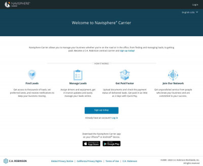 Navisphere® Carrier: Home Navisphere® Carrier: Home