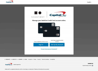 SaksFirst Capital One Credit Card Login SaksFirst Capital One Credit Card Login