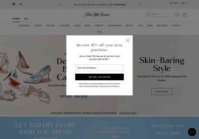 Login - Saks Fifth Avenue Login - Saks Fifth Avenue