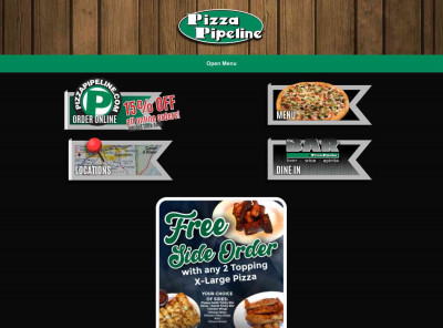 Pizza Pipeline: Home Page Pizza Pipeline: Home Page