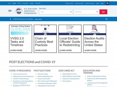 Home AEVS Ver. 1.0 - US Election Assistance Commission Home AEVS Ver. 1.0 - US Election Assistance Commission
