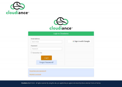 Login to Cloudiance Login to Cloudiance