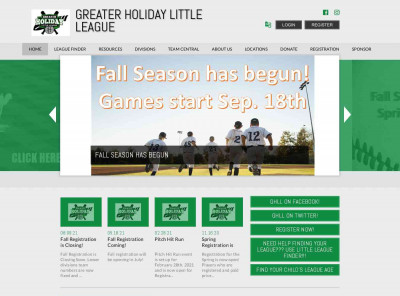 Greater Holiday Little League Greater Holiday Little League