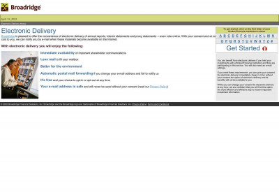 RBC Wealth Management Electronic Delivery RBC Wealth Management Electronic Delivery