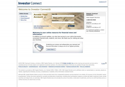 RBC Wealth Management - Investor Connect RBC Wealth Management - Investor Connect