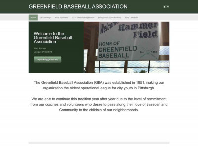 Blue Sombrero - GREENFIELD BASEBALL ASSOCIATION Blue Sombrero - GREENFIELD BASEBALL ASSOCIATION