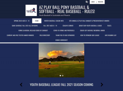 Azplayball PONY Baseball Azplayball PONY Baseball