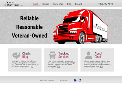 Trucking Services - Boblett Brothers Trucking Services - Boblett Brothers