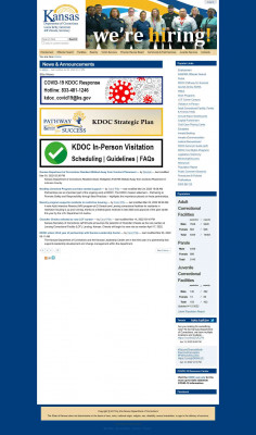 Locating an inmate — - Kansas Department of Corrections Locating an inmate — - Kansas Department of Corrections