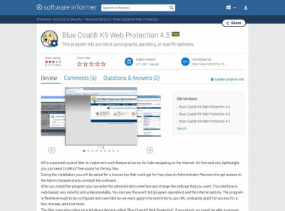 Blue Coat® K9 Web Protection Download - A free and ... Blue Coat® K9 Web Protection Download - A free and ...