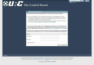 URC Control Room URC Control Room