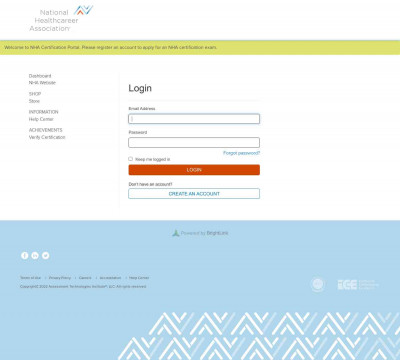 Login - NHA - National Healthcareer Association Login - NHA - National Healthcareer Association