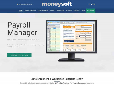 HMRC Recognised Payroll Software - Moneysoft HMRC Recognised Payroll Software - Moneysoft