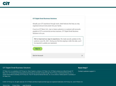 CIT Digital Small Business Solutions: Login CIT Digital Small Business Solutions: Login