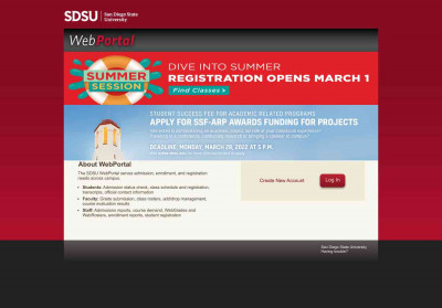 SDSU | WebPortal SDSU | WebPortal