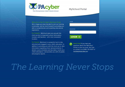 MySchool Portal - The Pennsylvania Cyber Charter School MySchool Portal - The Pennsylvania Cyber Charter School