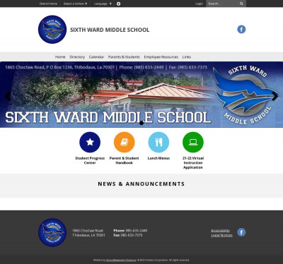 Sixth Ward Middle School: Home Sixth Ward Middle School: Home