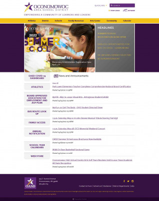 Family Access - Oconomowoc Area School District Family Access - Oconomowoc Area School District