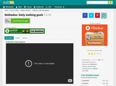 Walkadoo: Daily walking goals 1.2.12 Free ... - soft112.com Walkadoo: Daily walking goals 1.2.12 Free ... - soft112.com