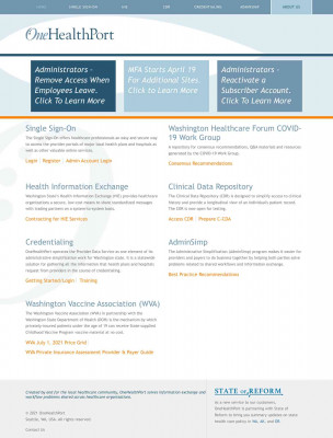 Participants | OneHealthPort Participants | OneHealthPort