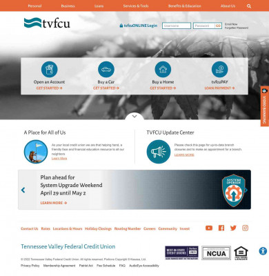 Online Banking | Tennessee Valley FCU | Hamilton County, TN Online Banking | Tennessee Valley FCU | Hamilton County, TN