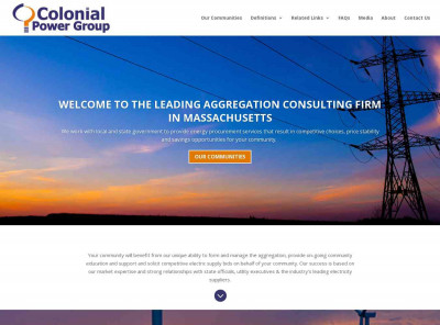 Aggregation Plan DRAFT - Colonial Power Group Aggregation Plan DRAFT - Colonial Power Group