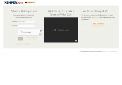 Infinity Agents - Login Infinity Agents - Login