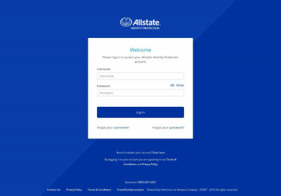 Secure Login - Allstate Identity Protection Secure Login - Allstate Identity Protection