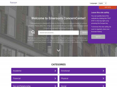 Spacebook - Emerson Concern Center Spacebook - Emerson Concern Center