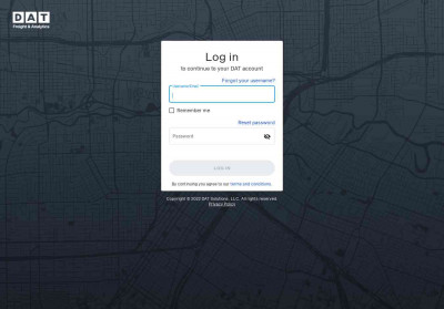Login - DAT Login - DAT
