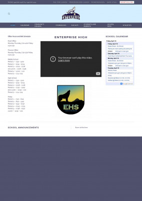 Calendar - Enterprise High Calendar - Enterprise High