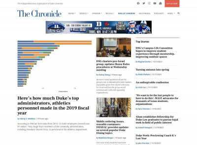 Out with the old: DukeHub 2.0 brings redesigned site, new ... Out with the old: DukeHub 2.0 brings redesigned site, new ...