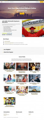 McDonald's Career Online High School McDonald's Career Online High School