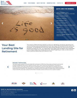 DALRC, Inc. dba Delta Retiree Connection: Homepage DALRC, Inc. dba Delta Retiree Connection: Homepage