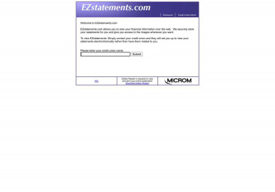 EZstatements - Domino Federal Credit Union Login EZstatements - Domino Federal Credit Union Login