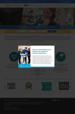 Log-in To Your Profile - Sentara Careers Log-in To Your Profile - Sentara Careers