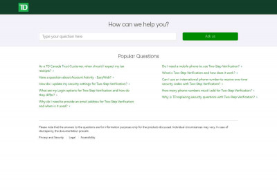What are the benefits of signing up to EasyWeb? - TD - Ask Us What are the benefits of signing up to EasyWeb? - TD - Ask Us