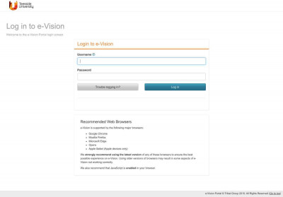 Log in to the portal Log in to the portal
