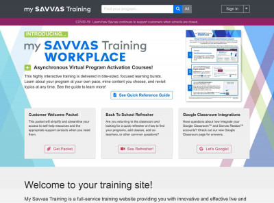 Getting Started with Your Online Education - My Savvas Training Getting Started with Your Online Education - My Savvas Training