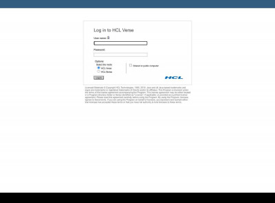 HCL iNotes Login HCL iNotes Login