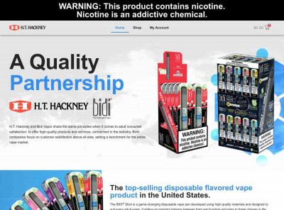 Login - H.T. Hackney Bidi Vapor Login - H.T. Hackney Bidi Vapor