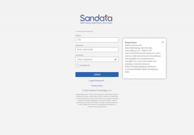 Sandata | Login Sandata | Login