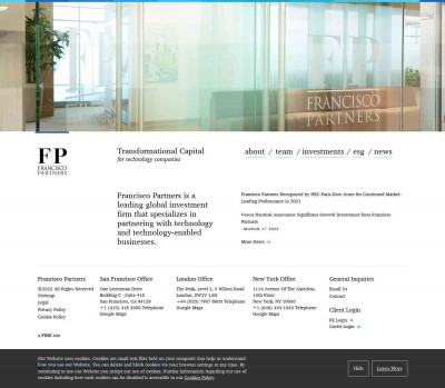 News - Francisco Partners Announces Pending Sale of BluJay ... News - Francisco Partners Announces Pending Sale of BluJay ...