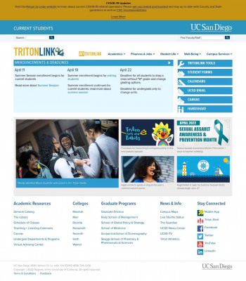 Technology, Computing, and Labs - TritonLink Technology, Computing, and Labs - TritonLink