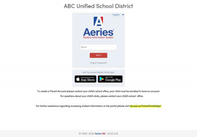 Aeries: Portals - ABC Unified School District Aeries: Portals - ABC Unified School District