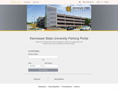 Kennesaw State University - KSU Parking Portal Login Kennesaw State University - KSU Parking Portal Login