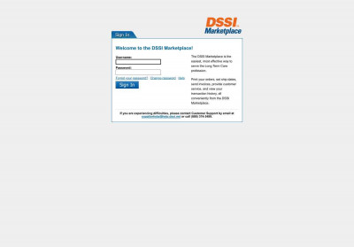 Change Password - DSSI Marketplace Change Password - DSSI Marketplace