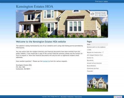 Community Services | Kensington Estates HOA Community Services | Kensington Estates HOA